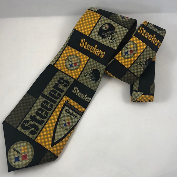 Steelers Tie by NFL Team Spirit Necktie - Picture 3 of 4